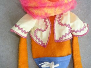 Vintage 1976 - 1978 Fisher Price Toy Jim Henson Muppet Animal 854 Hand Puppet Doll 4