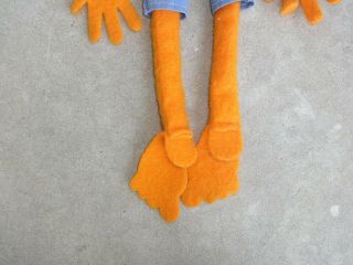 Vintage 1976 - 1978 Fisher Price Toy Jim Henson Muppet Animal 854 Hand Puppet Doll 8