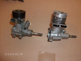 Vintage Mccoy 29 And O.  S.  35 Model Airplane Engines