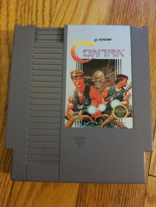 Contra - Nintendo Nes - 1988 - Vintage Retro