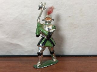 Vintage Britains Lead Soldier Ax Wielding Knight Old Toy Figurine England