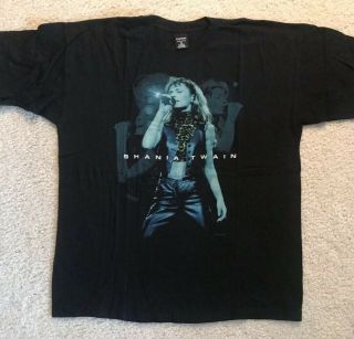 Vintage Shania Twain 1998 Up Concert T - Shirt