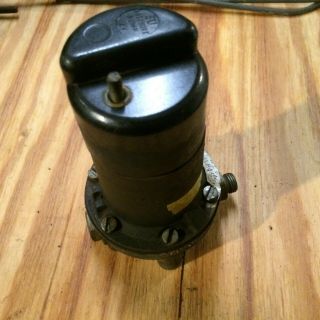 1952 Mg - Td Vintage Fuel Pump.  Removed From Car In 1970s; In Storage.