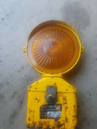 Vintage Dietz Metal Base Visi - Flash Lantern Model 665 Warning Light Syracuse