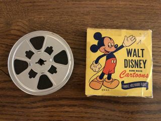 Vintage Walt Disney Home Movie Cartoons 8 Mm Film.  Mickey Mouse And Donald Duck.