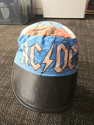 Vintage 1984 Acdc Painters Hat