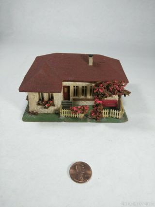 Vintage Ho Scale Train Detailed Country House.  Model Faller Nr.  264 Germany
