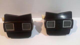 Vintage View Master Brown By Marka X 2 C.  1942
