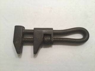 Vintage Small Adjustable Wrench 4 1/2 "