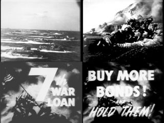 16mm Sound Film: IWO JIMA VINTAGE WW2 MILITARY WAR BOND COMBAT FILM PACIFIC 4