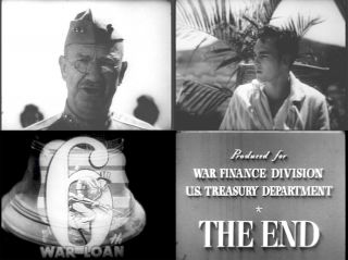 16mm Sound Film: IWO JIMA VINTAGE WW2 MILITARY WAR BOND COMBAT FILM PACIFIC 6
