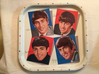 Beatles Authentic Worcester Ware Vintage Tray -