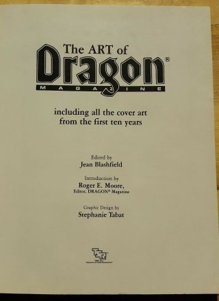VINTAGE BUNDLE AD&D Players Handbook (Wizard),  Deities & Demigods,  Art of Dragon 8