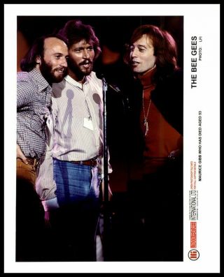Bee Gees Ca 1990s Vintage Photo Night Fever Stayin 