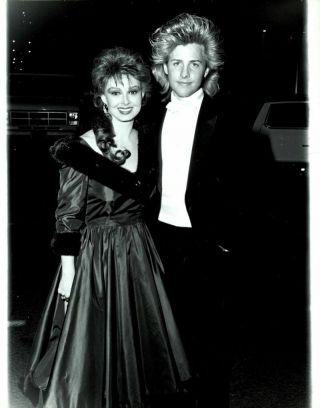 1987 Naomi Judd & Matthew Nelson Vintage Photo Singer Actress Gp