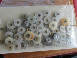 Vintage 1/24 Scale Slot Car Gears (over 50)