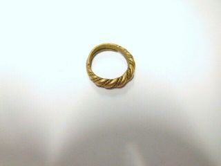 Kalevala Koru Finland: Finnish Halikon Ring From Lampola.  Bronze Vintage.  Size 7