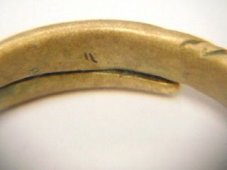 Kalevala Koru Finland: Finnish Halikon Ring from Lampola.  Bronze Vintage.  Size 7 3