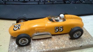Home Made F1 Car Vintage Body And Hand Wound Motor.