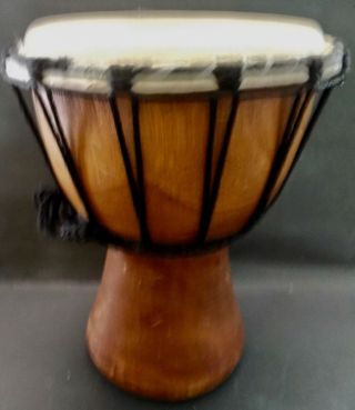 Vintage Wood Bongo Drum