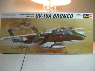 1970 Vintage Revell 1/72 North American Rockwell Ov - 10a Bronco H - 145:130