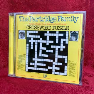 David Cassidy Partridge Family Crossword Puzzle Vintage Lp On 2003 Remastered Cd