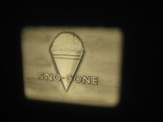 Vintage 16mm Hasbro Toy Game Film Commercial - Sno Cone B&w J2