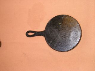Vintage cast iron Mini Skillet Frying Pan country farm barn - HOME SWEET HOME 2