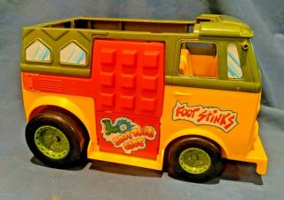 1989 Teenage Mutant Ninja Turtles Party Wagon Van Playmates Vintage Incomplete