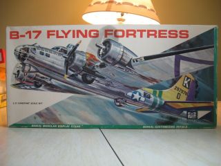Vintage Mpc 1/72 Boeing B - 17g Flying Fortress 1201 - 200