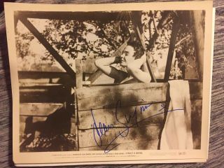 Vintage Jean Simmons Hand Signed Autographed 8 X10 Photo W/coa
