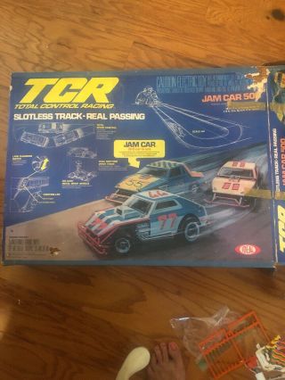 1970 Vintage Tcr Total Control Racing Track Cars Accessories