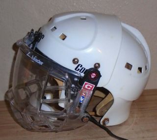 Vintage Cooper Hockey Helmet with ccm Z leader zleader face mask 3