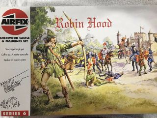 1/72 Vintage Airfix " Robin Hood Sherwood Forest Playset