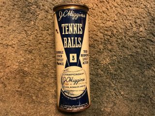 Vintage Jc Higgins Tennis Balls Can Empty