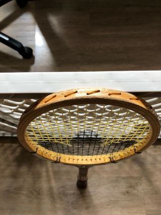 Vintage Adidas “Nastase Competition” Wooden Tennis Racket Racquet 7
