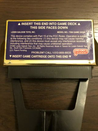 game genie Nintendo Nes Vintage video game enhancer Galoob 3