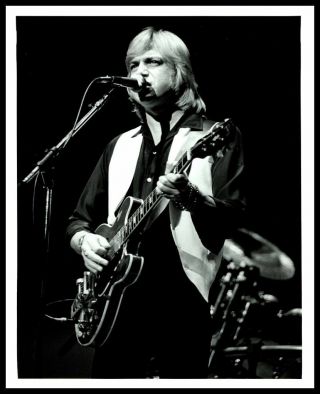1980s Justin Hayward Vintage Photo The Moody Blues Singer Gp