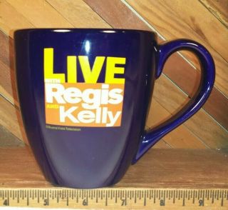 Vintage Live With Regis Philbin And Kelly Ripa Collectors Mug Buena Vista Tv