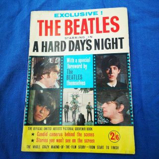 Vintage Edition The Beatles Starring In A Hard Day 