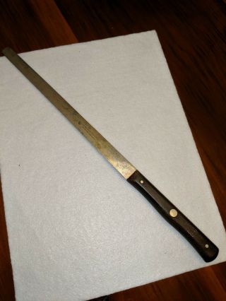 Vintage J.  A.  Henckels Twin 9 1/2 " Round Nose Slicer Knife