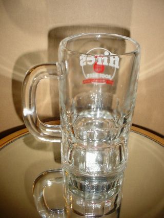 VINTAGE HIRES ROOT BEER THICK GLASS MUG SINCE 1876 WITH 