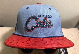 Chicago Cubs Vintage Nike Sports Sparkle Bling Custom Specialties Hat Cap Sequin