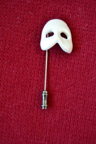 Vintage Phantom Of The Opera Stick Pin Jewelry 