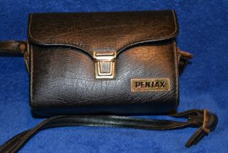 Vintage Pentax Auto 110 Camera With Case and Accessories 5