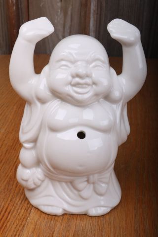 Vintage Benihana Of Tokyo Buddha Tiki Mug Glass Cup White Ceramic