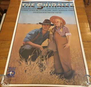 Vintage (1991) 30 By 46 Inch Pbs Masterpiece Theatre Poster The Shiralee