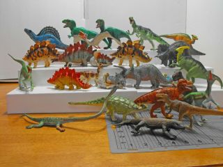 Vintage Dinosaurs Carnige,  Schleich,  Safari