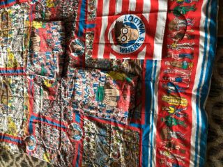 Vintage “where’s Waldo” Twin Comforter And Sheet Set With Pillowcase/c3 - 36