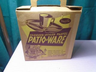 Steri - Lite Patio Ware 20 Pc.  Set Vintage